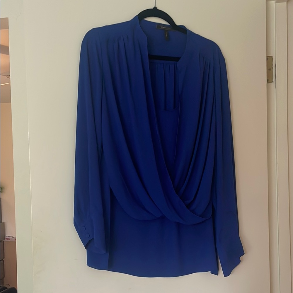 BCBG Elegant Blue Women's Top